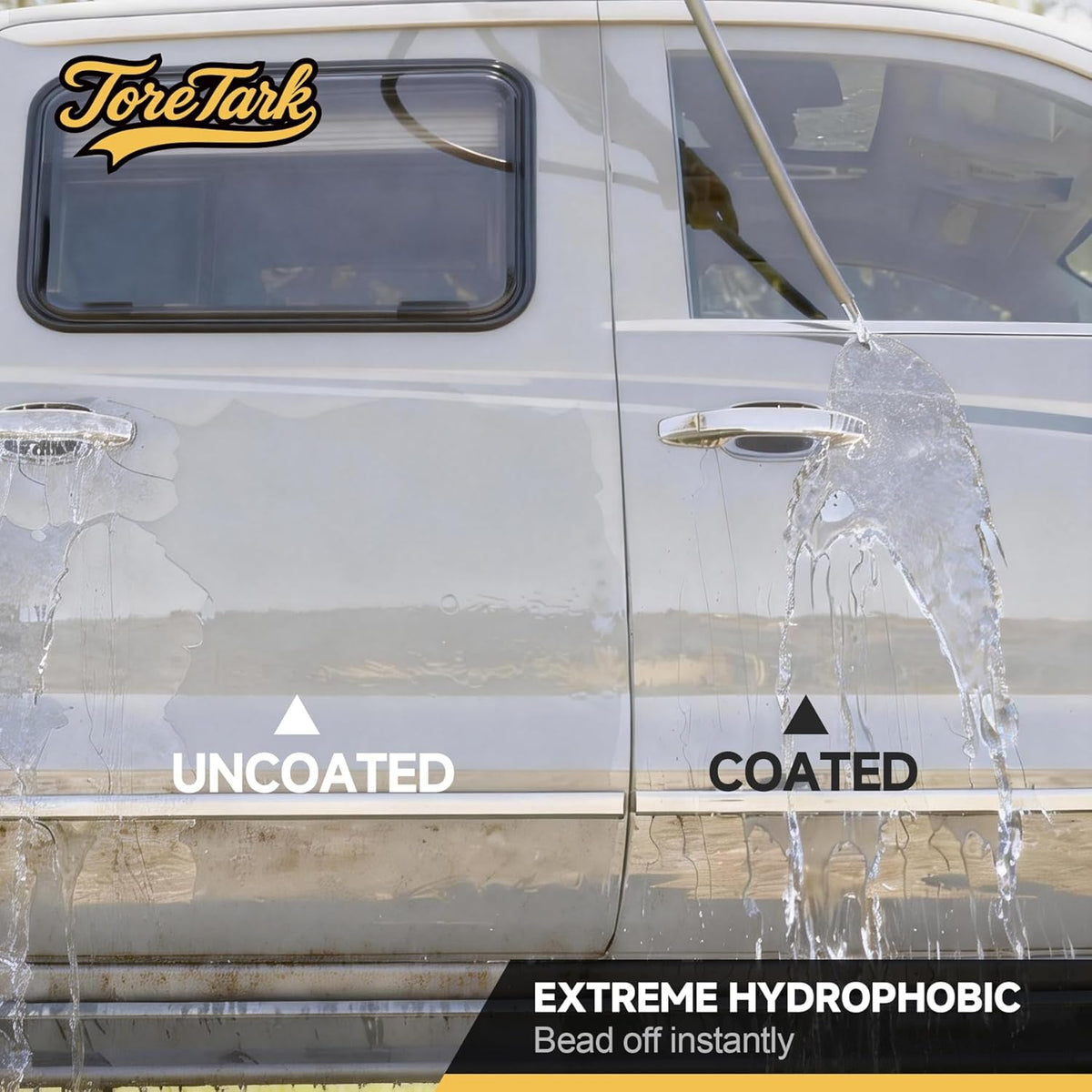 Real Ceramic Coating for Cars Polish (16 Fl Oz), Unmatched Shine Car Wax Coating Spray, No Pungent Smell, Quick Detailer Spray Wax, Lasts 50+ Washes Car Paint Sealant, Truck Accessories