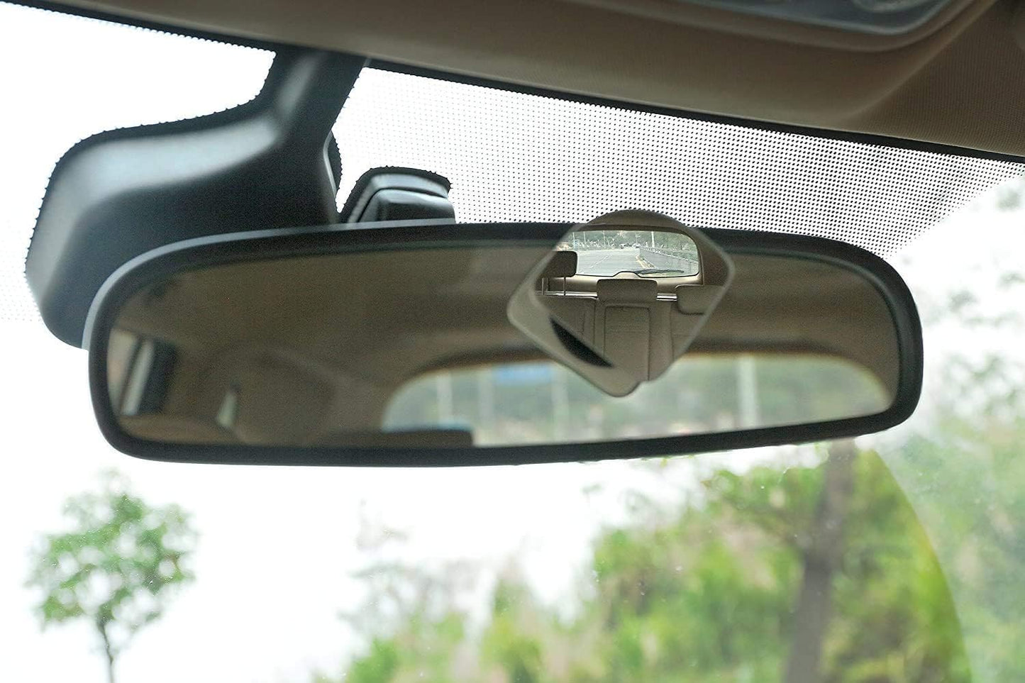 Verivue 2-Inch Round Blind Spot Mirrors for Cars, Universal Fit, HD Convex Wide Angle, Stick-On Frameless Side Mirror Blindspot, Adjustable Blind Spot Mirror for Car Side Mirrors, 2-Pack
