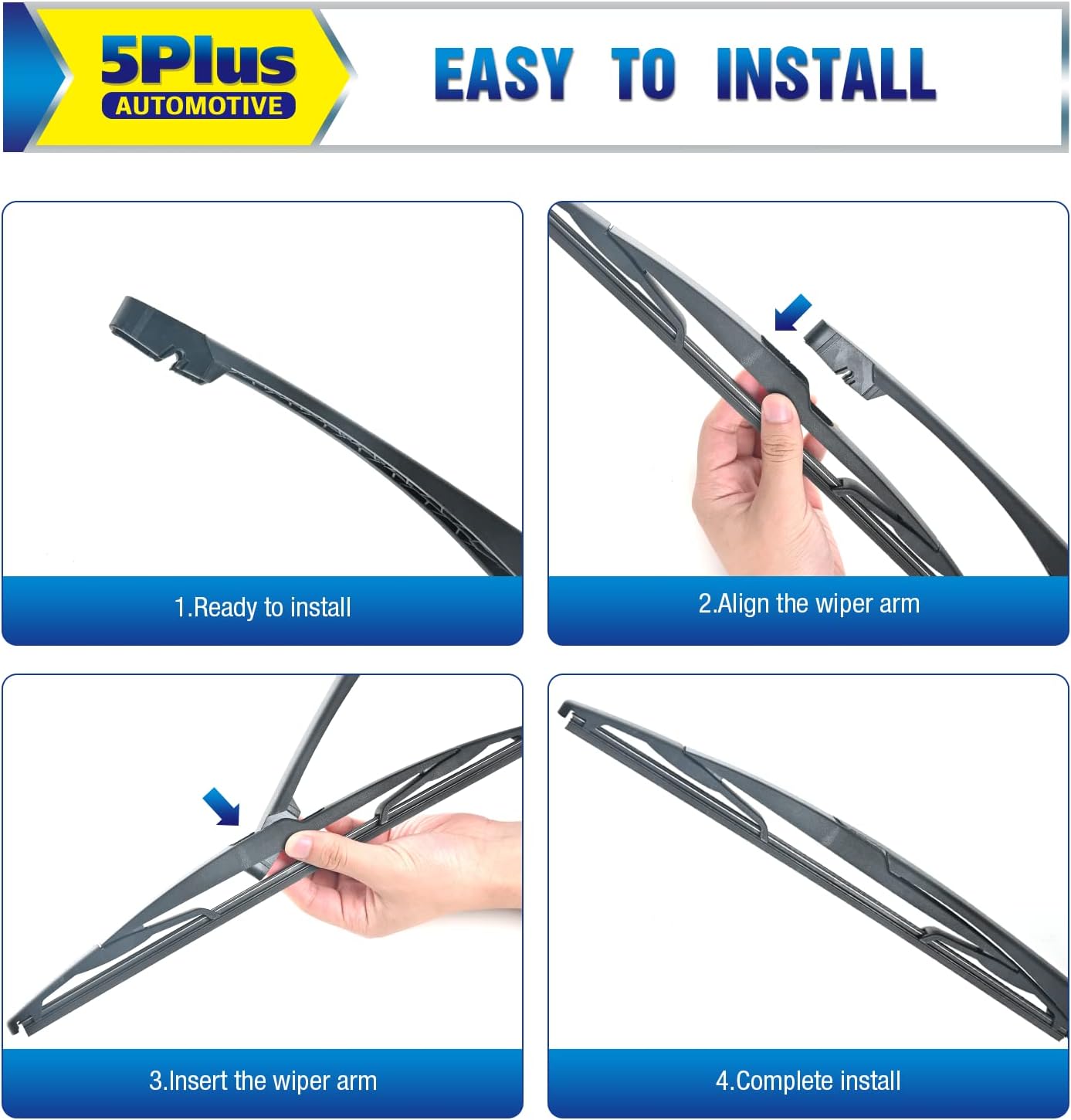 20"-2 Pack Windshield Wiper Blades Replacement For Ford F150 F250 F350 F450 F550 2008-1999 Expedition 2006-1999 Explorer 2010-2005 Mustang 2004-1999, Windshield Wiper Blades For My Car