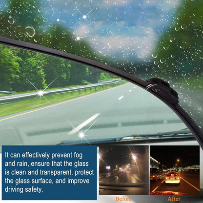 60ml Anti Fog Spray for Windshield, 1/2/3/5 Car Glass Waterproof Coating Agent, Auto Rain Agent Spray, Anti Fog Rain Prevention Spray for Car Interior Windscreen Mirrors Swimming Goggles