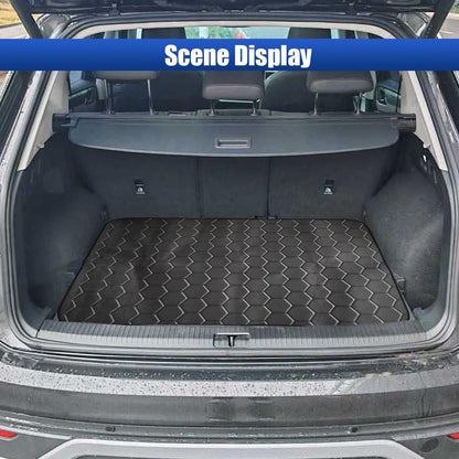 Car Trunk Cargo Liner, 38"×29" Scratch-Resistant Car Floor Mat, Washable Auto Trunk Protective Mat, Fashionable Vehicle Interior Decoration Accessories for SUVs, Trucks (Style1)