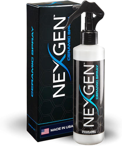 Nexgen Ceramic Spray Silicon Dioxide — Easy to Apply, Ceramic Coating Spray for Cars — Professional-Grade Protective Sealant Polish for Cars, RVs, Motorcycles, Boats, and ATVs — 16oz