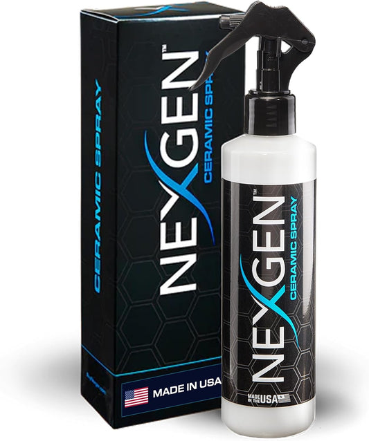 Nexgen Ceramic Spray Silicon Dioxide — Easy to Apply, Ceramic Coating Spray for Cars — Professional-Grade Protective Sealant Polish for Cars, RVs, Motorcycles, Boats, and ATVs — 16oz