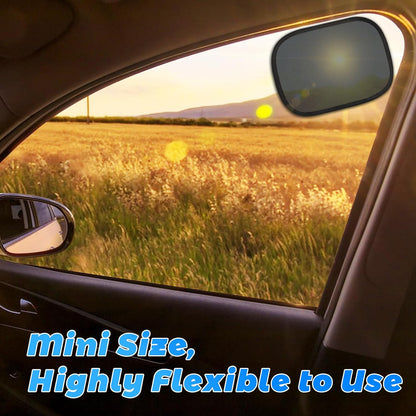 DIZA100 Car Sun Shade, 2 Pack Window Shade for Baby Universal Cling Sunshade for Side Window Sun Glare and UV Protection for Kids/Adults/Pets - 20''x12'' Fits 98% Cars(Suction Cup Stick)