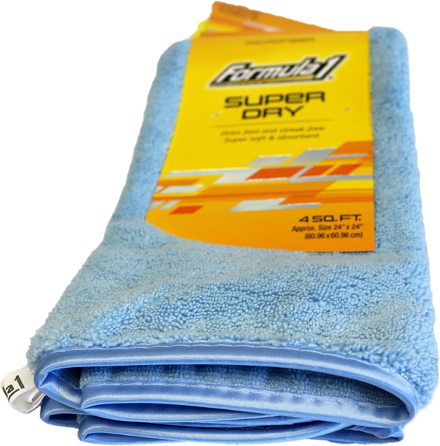 Formula 1 Super Car Wash Mitt – Synthetic Lambs Wool Wash Mitt Auto Detailing Supplies – Large Car Duster for Wet & Dry Applications – Super Absorbent Exterior Care Products