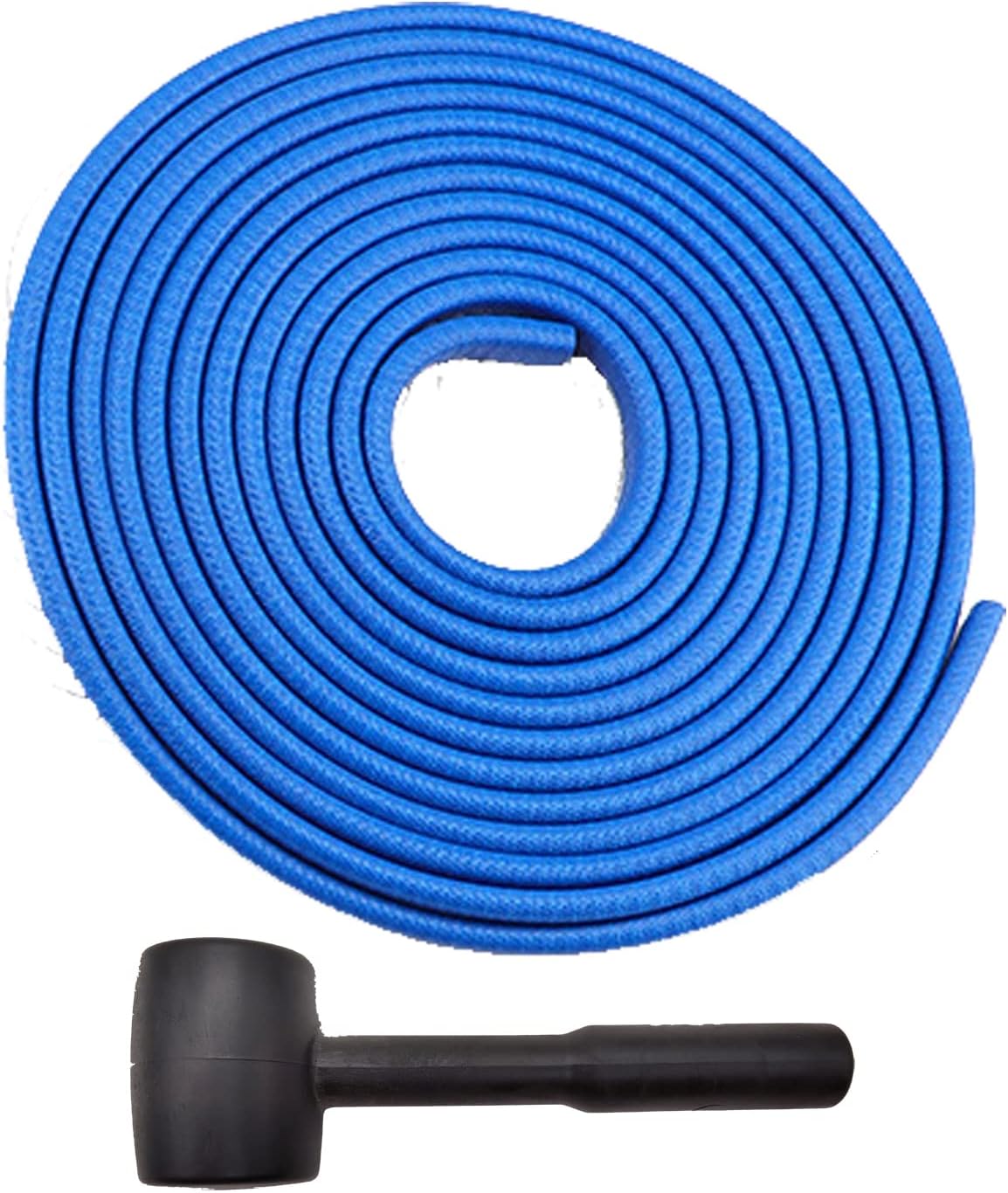 Car Door Edge Guards Blue, 32.8Ft(10M) Car Door Edge Protector Rubber U Shape Edge Trim Universal Fit for Jeep Trucks Offroad SUV All Vehicles with Rubber Mallet(Blue 32.8FT)