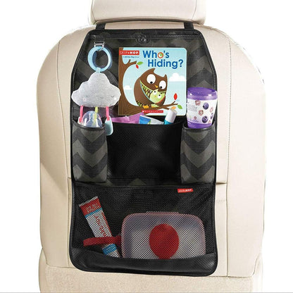 Skip Hop Back Seat Car Organizer, Style Driven, Black, 0.6 lb