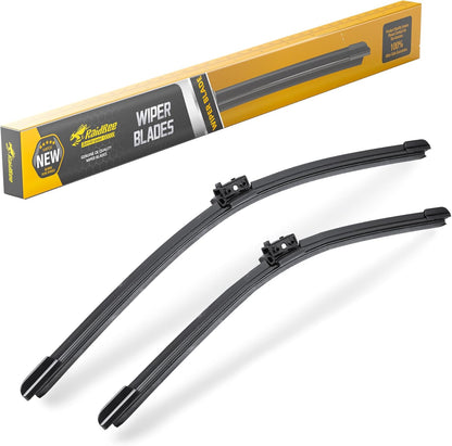 Raidbee® 26"+26" Windshield Wiper Blades Replacement for Ford Fusion 2013 2014 2015 2016 2017 2018 2019 2020 Genuine OEM Quality 2 Pack - Colors A