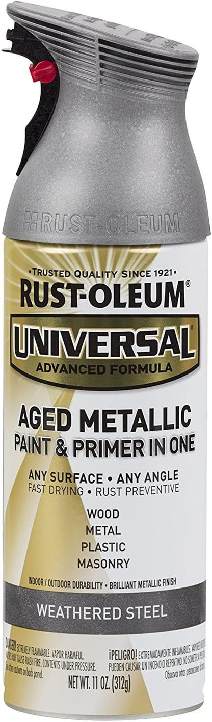 Rust-Oleum 302151 Universal All Surface Clear Topcoat Spray, 11 oz, Dead Flat Clear - Colors B