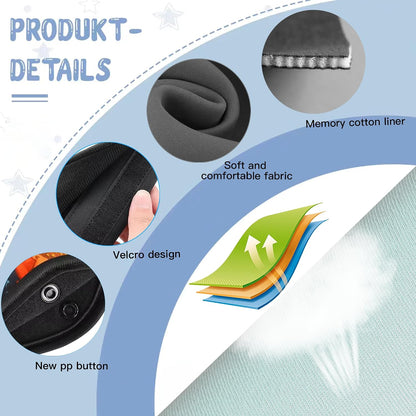 Shoulder & Belly Protective Padding - Soft Breathable Hypoallergenic Cushion Cover, Dinosaur