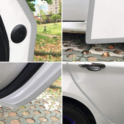 MYFAMIREA 33Ft(10M) Long Car Door Edge Guards, U Shape Edge Trim Rubber Seal Protector Car Door Protection Anti-Collision Rubber Clips Easy to Cut No Need Adhesive Fit for Most Vehicles| Black