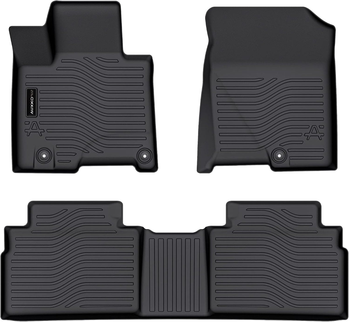 Auxko All Weather Floor Mat & Cargo Mat Fit for 2026 2025 2024 2023 2022 Hyundai Tucson Hybrid(Not PHEV) TPE Liner Tucson Accessory Set All Season Odorless Anti-Slip Floor Liner
