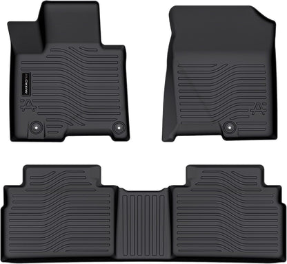 Auxko All Weather Floor Mat & Cargo Mat Fit for 2026 2025 2024 2023 2022 Hyundai Tucson Hybrid(Not PHEV) TPE Liner Tucson Accessory Set All Season Odorless Anti-Slip Floor Liner