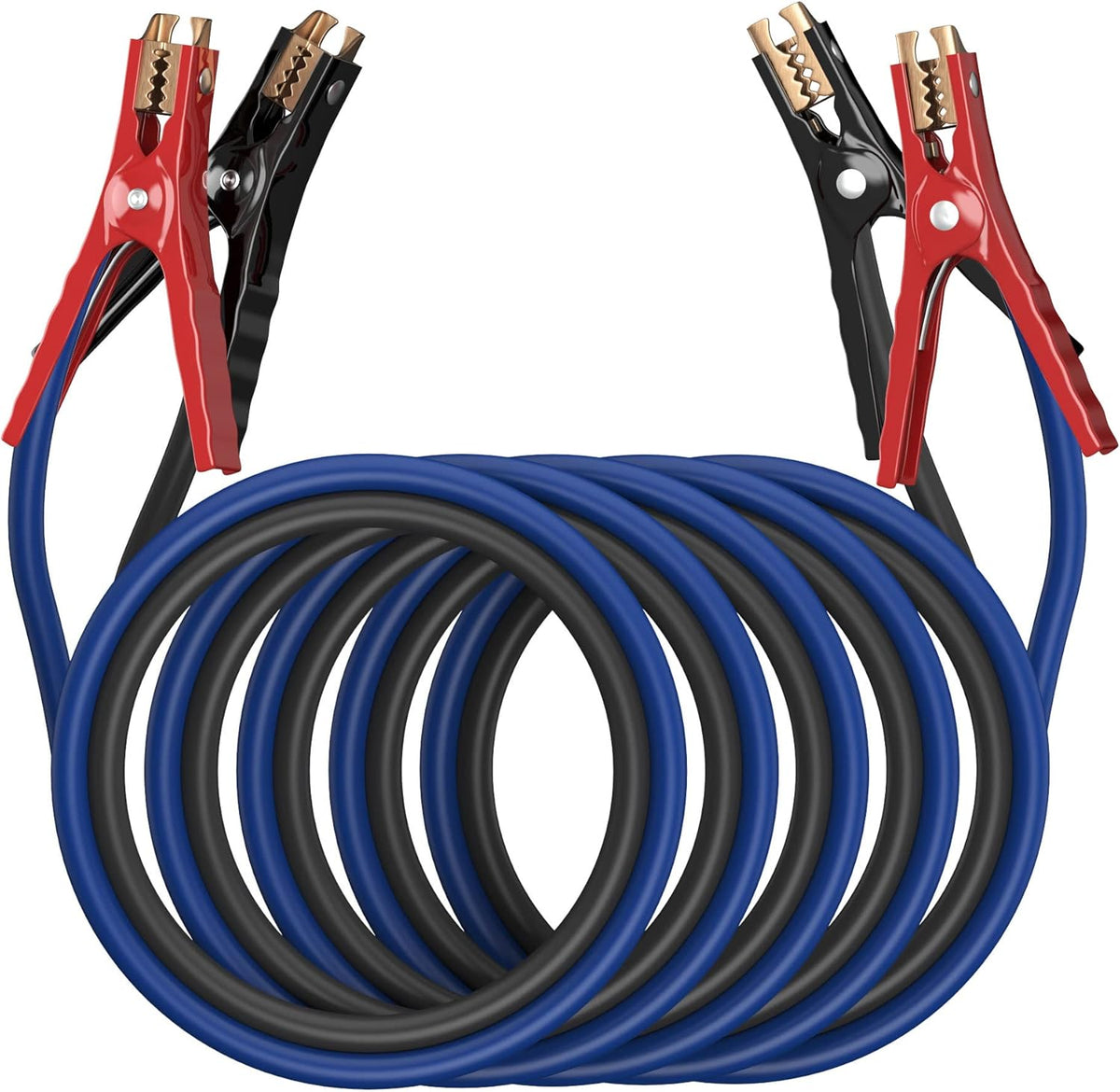 EXTRESPO Heavy Duty Jumper Cables - 4 Gauge 20 Feet 600Amp Automotive Booster Cables for Car Battery, for Car, SUV and Trucks, Jumper Cables Kit with Carry Bag, Gloves, Brushes (4 Gauge 20 FT)…