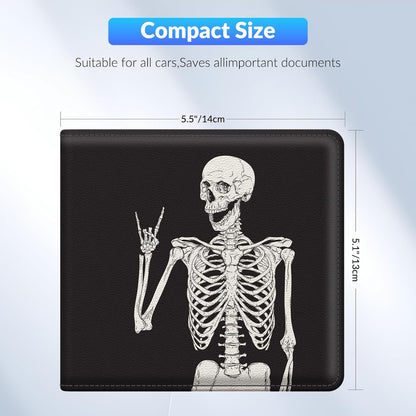 Car Registration and Insurance Card Holder，Vehicle Glove Box Car Organizer，Accessories Case for Storing Driving Licences, Cards, Documents