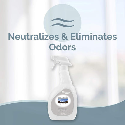 SMELLS BEGONE Air Freshener Spray - Odor Eliminator - Eliminates Odors from Smoke, Trash Cans, Pets, Cars and Boats - Fragrance Free - 12 Ounce