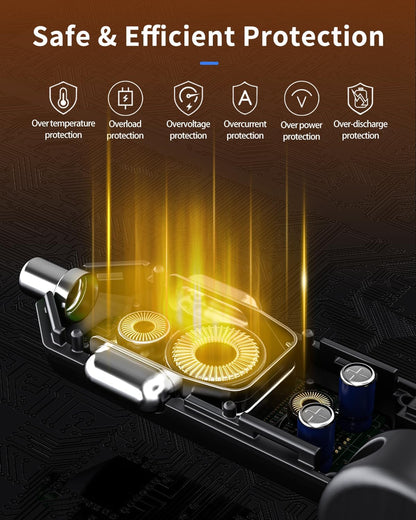 Retractable Car Charger,Car Phone Charger USB C Fast Charge,Cigarette Lighter USB Charger Car Accessories for Women,Road Trip Essentials Gift for Men,Car Charger for iPhone 17/16/15,Galaxy S26,Pixel
