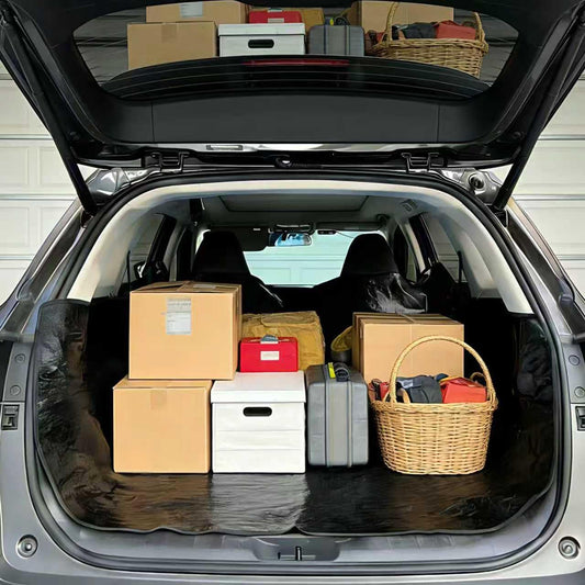 Cargo Mat Liner - Universal Waterproof Car Rear Trunk Protector Durable Heavy Duty SUV Mat, 80" W x 70" D