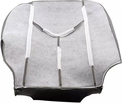 NLQR #522 Light Tan Front Driver Bottom Replacement Seat Cover Microfiber Leather Compatible with Chevy Avalanche Tahoe Suburban GMC Yukon XL 2003 2004 2005 2006