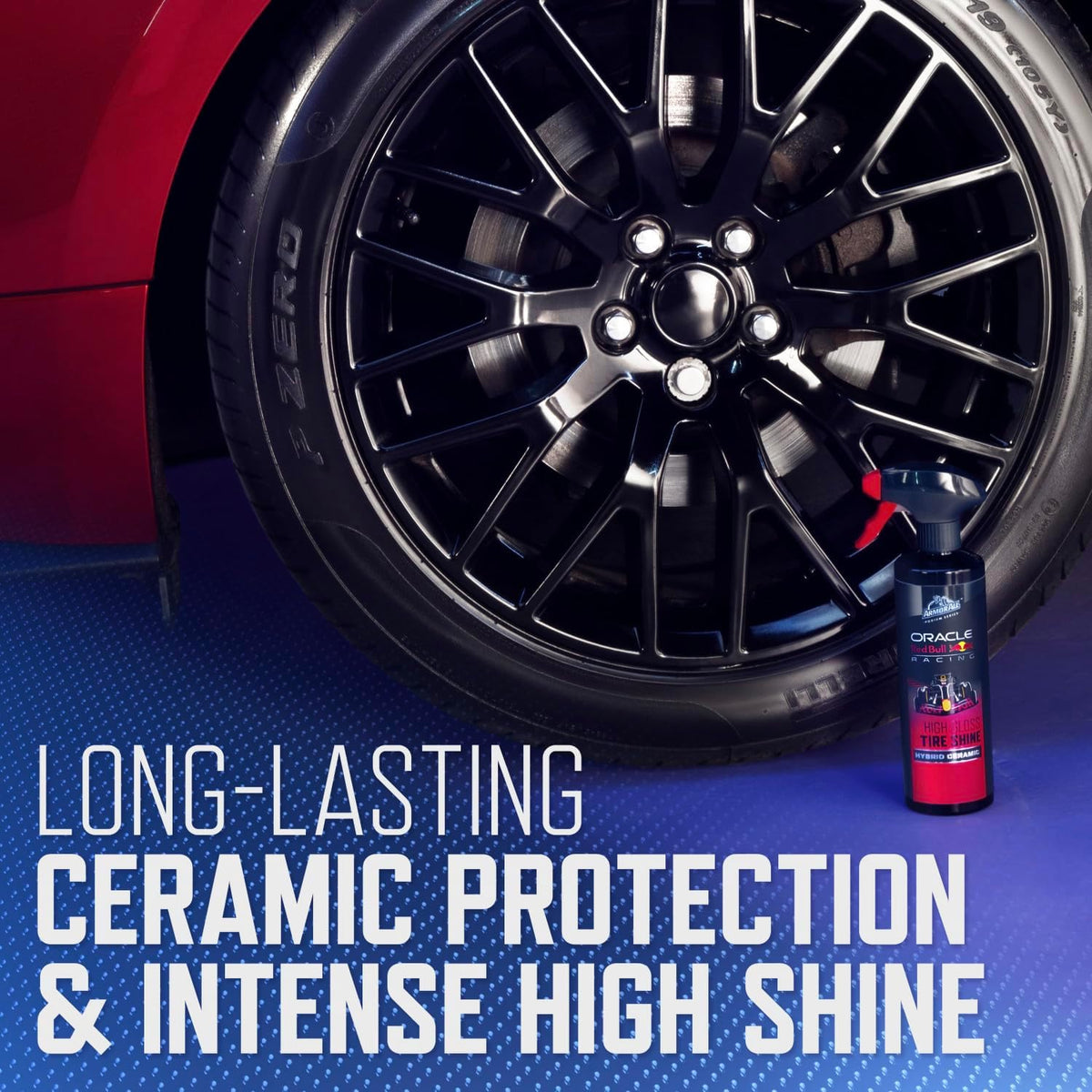 Armor All Podium Series High Shine Hybrid Ceramic Car Spray Wax, Safe on All Car Paint Finishes, Developed With Oracle Red Bull Racing, 16 fl oz