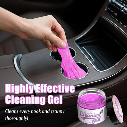 ASFSKY Car Cleaning Gel (Blue,Mint) Cleaning Putty Universal Dust Cleaning Car Interior Cleaner Keyboard Dust Remover Car Slime Gifts for Men Women girl（1 pack）