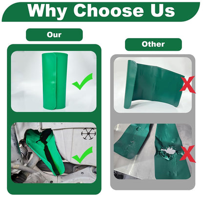 Reused Flexible Foldable Oil Funnel, Multi-Purpose Form a Funnels for Automotive Use, Easy to Clean Small Wide Mouth Funnel for Oil Drain, Available in Green