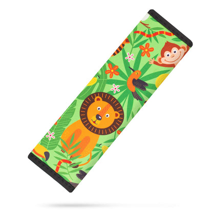 YR Seat Belt Cover for Kids, Soft Comfort Seat Belt Cushion for Children, Cute Cartoon Pattern Car Seat Belt Pads Cover for Girls and Boys, 1 Pack (Cartoon Spider)