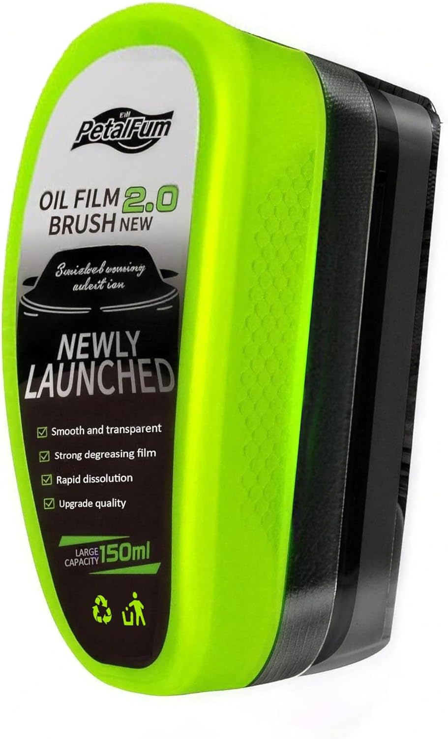 Car Windshield Oil Film Remover, Accessories, Automotive Oil Film Cleaning Brush, Multifunctional Cleaning Brush, Windshield & Side Window Cleaning Tool, Wash Accessories,