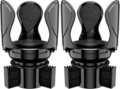 Car Cup Holder Expander, Cup Holder Extender Adapter with Expandable Arm and Adjustable Base, Compatible with Yeti Ramblers, Hydro Flasks, Stanley, Owala Most Coffee Mugs Bottles & Cups (CUP-2pack)