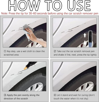 Upgraded Magic Car Scratch Remover Pen,Universal Car Paint Scratch Repair Pen All Vehicle Paint Colors Available,Essential All Cars Magic Pens as Scratches Remover for Vehicles