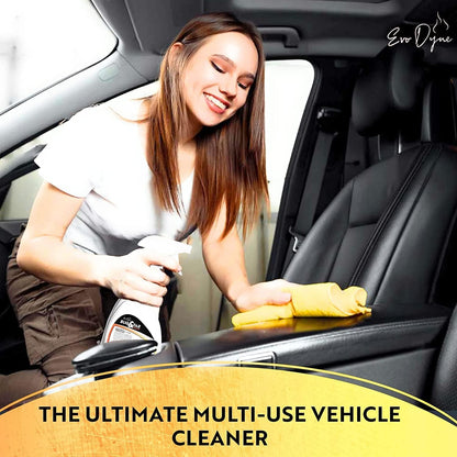 Evo Dyne 2-Pack Bug Remover for Car Detailing (32 fl oz Per Bottle), Made in the USA - Car Interior Cleaner Removes Tar, Droppings, Guts, Dirt, Grease, Tree Sap, & More | Tree Sap Remover