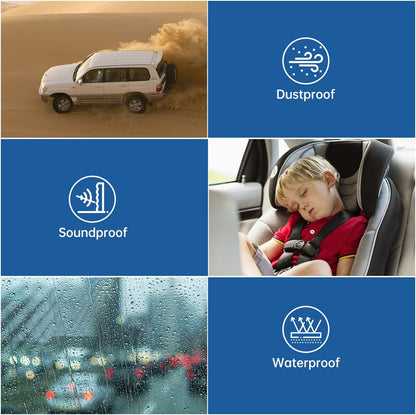 Car Door Edge Guards 16Ft(5M) Automotive Door Entry Guard U Shape Car Door Trim Protector for Most Car