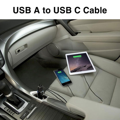 Car Carplay Cable for iPhone 17/16/15, USB A to USB C Cable Compatible for iPhone 17/16,17Air, 17/16/15 Pro Max,17E/16E/Plus, iPad 10th/11 Gen,iPad Pro 12.9,Air 5th/4th Charger Cord,Car Charging Cable