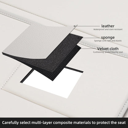 TAIKOO Seat Back Protector,Shields Seat Backs From Kicks and Adds Storage | kick mats back seat protector easy to install and clean, well-crafted, sturdy, durable and stylish.2 Pack