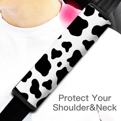 Car Seat Belt Pad Cover, 2-Pack Soft Car Safety Seat Belt Strap Shoulder Pad for Adults and Children, Suitable for Car Seat Belt, Backpack, Shoulder Bag (Pretty Mandala)