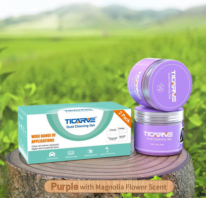 TICARVE Cleaning Gel for Car Detailing Car Cleaning Putty Auto Detailing Gel Detail Tools for Car Interior Cleaner Kit Car Vent Cleaner Automotive Car Cleaner Green