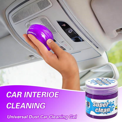 2-Pack Car Cleaning Gel, Universal Interior Detailing Putty Slime, Dust Remover for Car Vents, Dashboard & Keyboard, Ideal Gift for Men & Women