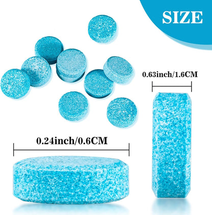 Sukh 150 Car Windshield Washer Tablets - Washer Fluid Tablets Glass Cleaner Concentrate Car Windshield Wiper Fluid Car Windshield Cleaner