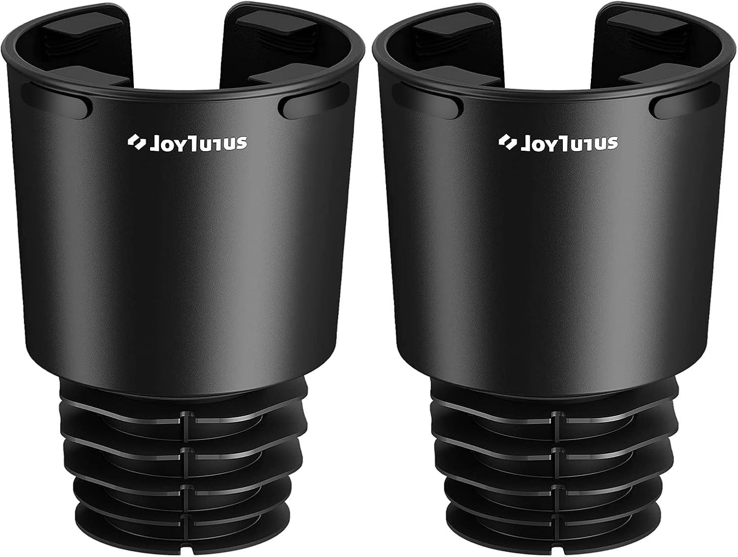 JOYTUTUS Upgraded Car Cup Holder Expander with Offset Base, Fit for YETI, Hydro Flask, Large Cup Holder Expander for Car Hold 18-40 oz Bottles and Mugs, Other Bottles in 3.4"-3.8"(Bling)