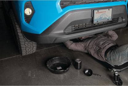 Performance Tool W4071 Black Oil Drain Pan (4.5 gallon)