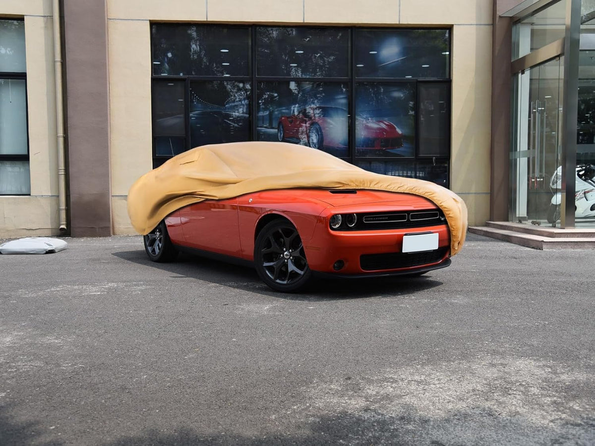 Heavy Duty Outdoor Car Cover Custom Fit for 1994-2026 Ford Mustang, Windproof All Weather Waterproof Sun Rain UV Dust Snow Protection Outdoor Car Covers