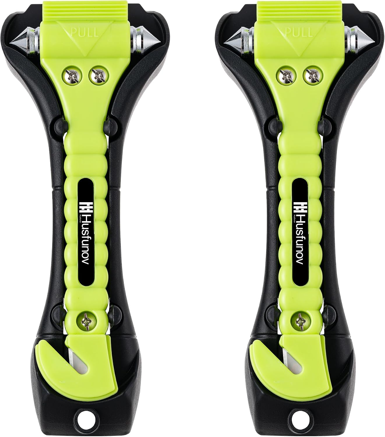 Car Window Breaker Hammer and Seat Belt Cutter 2-in-1，Emergency Escape Tool | Car Accessories, Auto Car Escape Tool，Safety Hammer for Family Rescue and Auto Traffic Accident Emergency Escape, 2 Packs