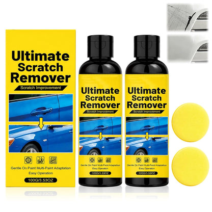 NanoPolix Car Scratch Remover, NanoPolix Scratch Remover, Plastic Polish Scratchs Removers, Quick Fix Removal Paste for Deep Scratches, All Paint Colors Polishing Kit（100g/3.53oz）(1)