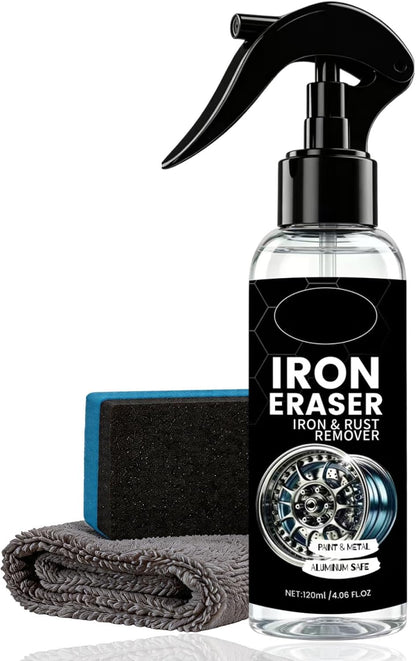 Automotive Rust Remover Spray, 100 Ml Iron Powder Remover, Removedor De Oxido para Carros, Iron Remover Car Detailing (1pcs)