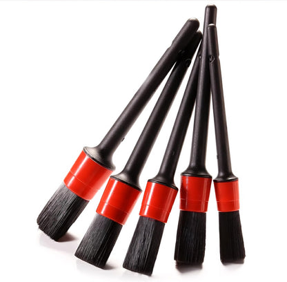 Ultra-Soft Car Detailing Brush Set, Scratch-Free Cleaning Brushes for Interior and Exterior, Air Vents, Dashboard, Wheels, Engine Bay, and Leather Surfaces
