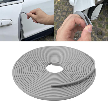 Winunite 32.8ft (10m) Car Door Edge Guards Clear – Self-Adhesive PVC, U-Shaped, Fits Most Vehicles, Scratch- and Chip-Resistant – Reduces Dings in Parking Lots