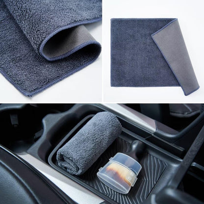Car Interior and Exterior Soft bristles Detail dust Automotive Brush dusting Brush Dashboard Cleaning Brush Home Office Computer Keyboard dusting Tools+ Double-Sided Suede Cleaning Towel