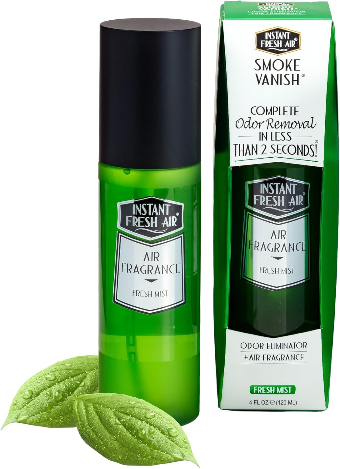 Smoke Vanish - Smoke Odor Eliminator & Weed Smell Eliminator Spray - Removes Smokey Odor Instantly - Eco-Friendly - For Home, Car, Clothes & Travel - Fresh Mist Scent - 4 oz.
