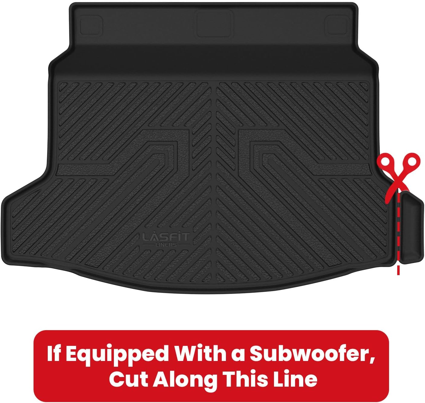 LASFIT Full Set Floor Mats for Honda CR-V 2026 2025 2024 2023 (Gasoline & Hybrid & e:FCEV), All Weather TPE Custom Fit Floor Liners 1st & 2nd Row & Seat Back Mat & Cargo Mat (Upper Position)