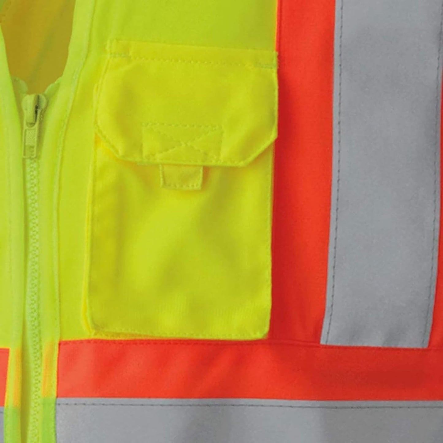 Pioneer Safety Vest for Women With Pockets - Hi-Vis Reflective Tape - For Construction